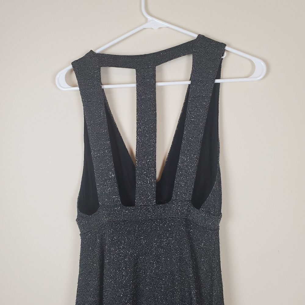 Free People Black Sparkly Dance of the Night Dress XS - Picture 7 of 9